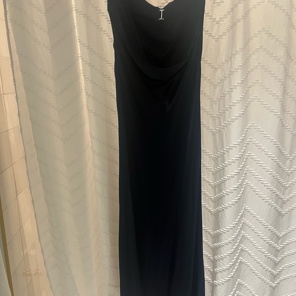 BEC+BRIDGE MOON DANCE STRAPLESS DRESS, INK, SIZE: US 8/AUS 12 - Picture 4 of 6